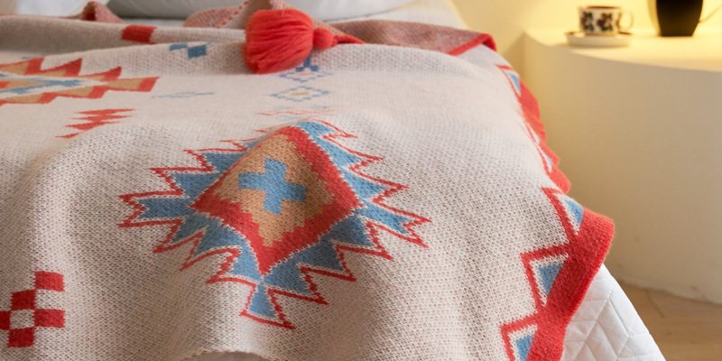 Buy wholesale custom knit throws (8)