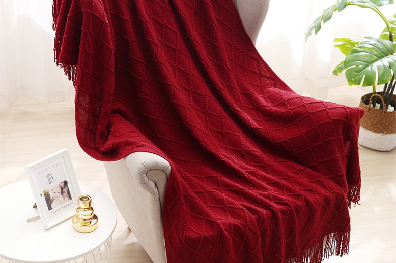 Custom designed knit throws for home (3)