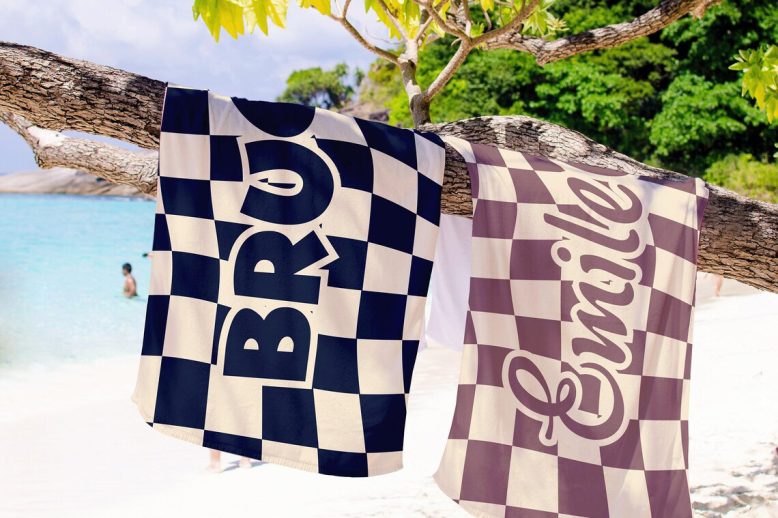 Design your getaway custom beach blankets (8)