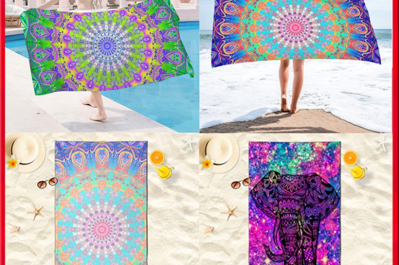 Design your serenity custom beach blankets (1)