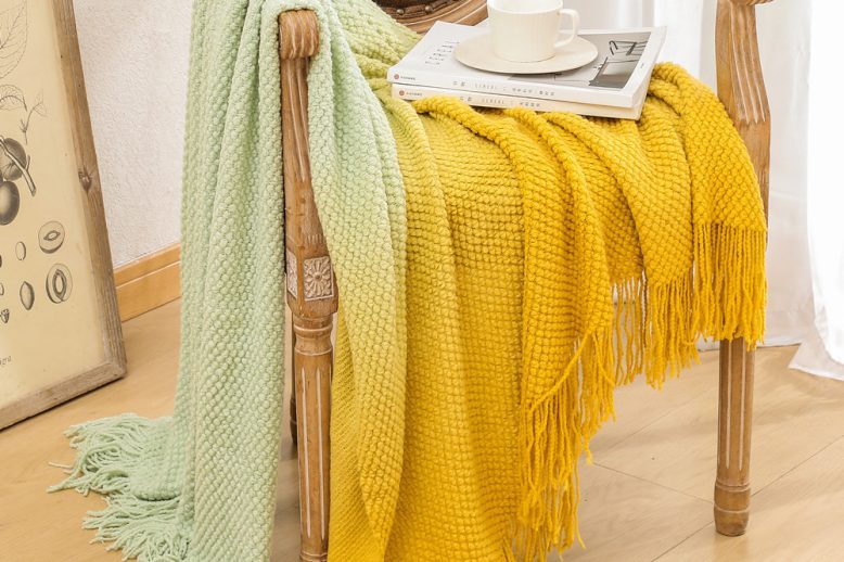 Personalized knit throws made to order (4)